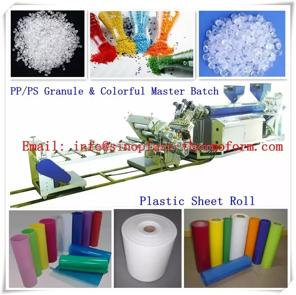 2023 New product Great Promotions PP PSPlastic Sheet Extruder Machine