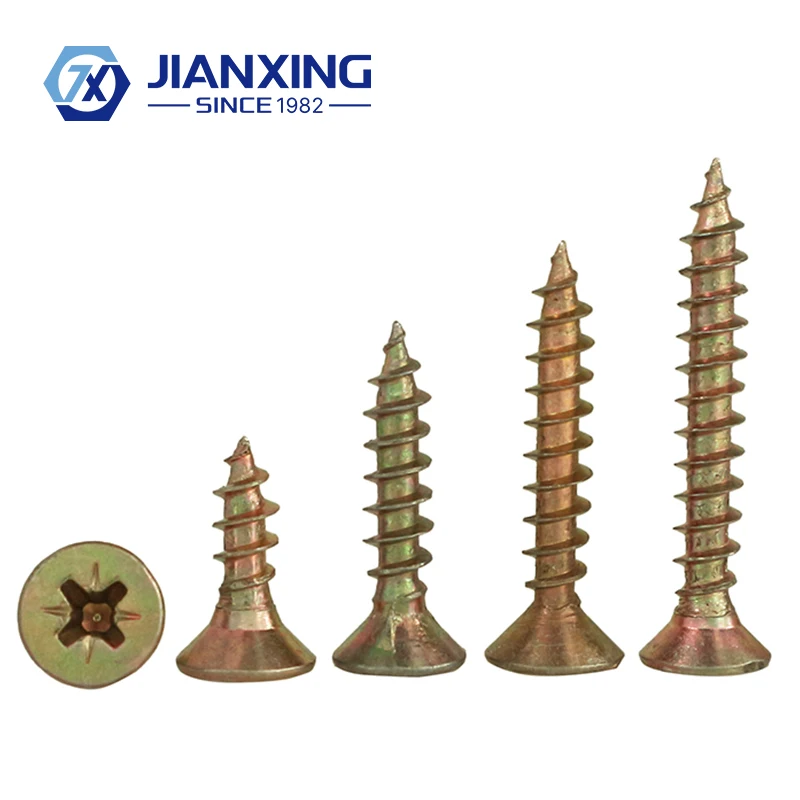 Zinc Plated Countersunk Head Tapping Screw Chipboard Screw Wood Screw