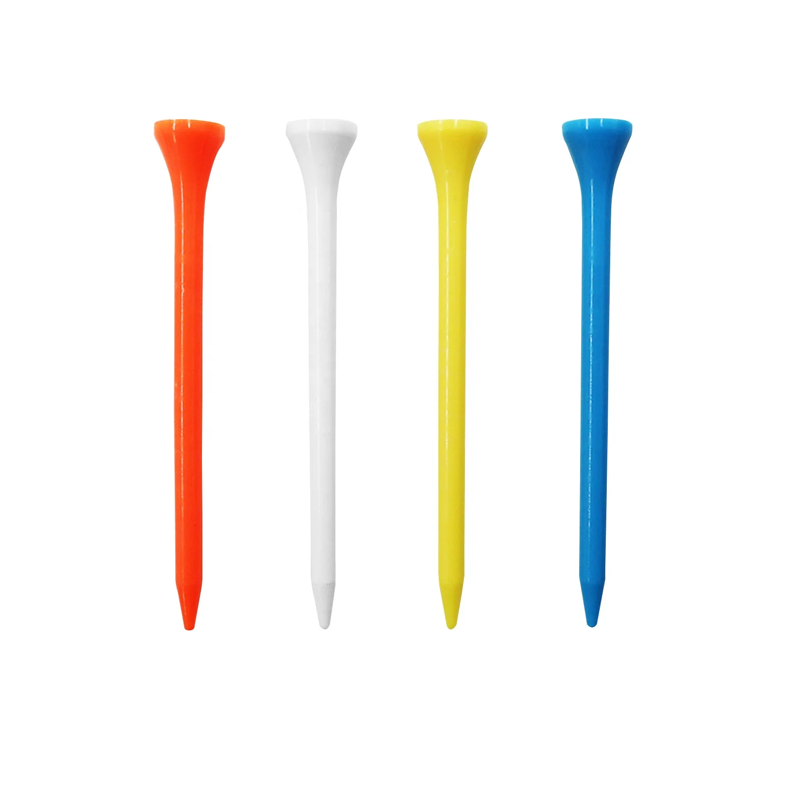 New Style High Quality Golf Plastic tees Golf Tees Plastic 83 mm 70 mm with wholesale Prices