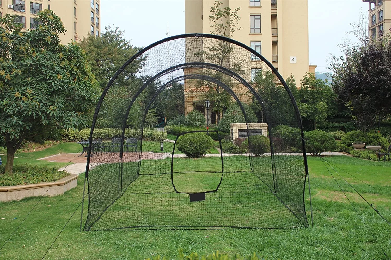 Custom Size Indoor Backyard Outdoor Training Practice Netting Tunnel Cricket Baseball