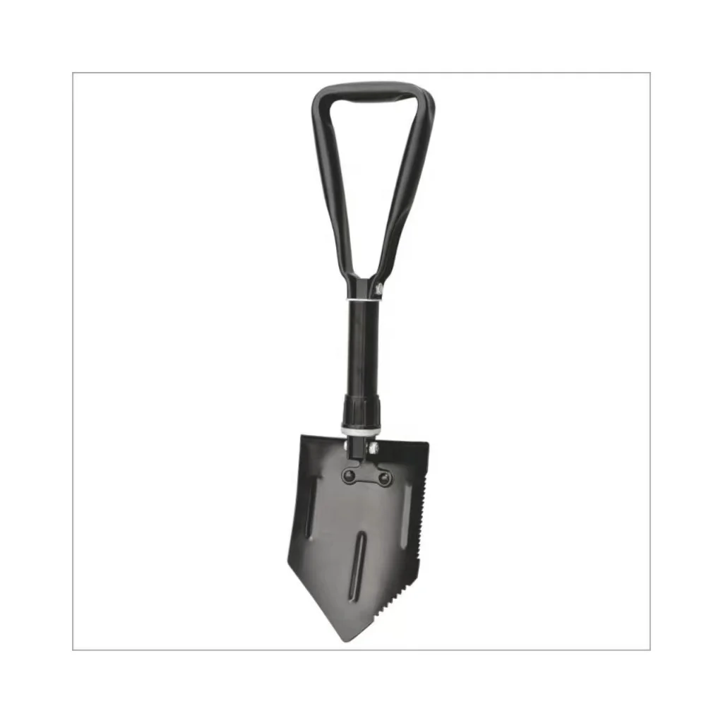 Folding Camping Shovel, Survival Foldable Shovel, Collapsible Tool for Entrenching, Digging, Gardening and Car Emergency