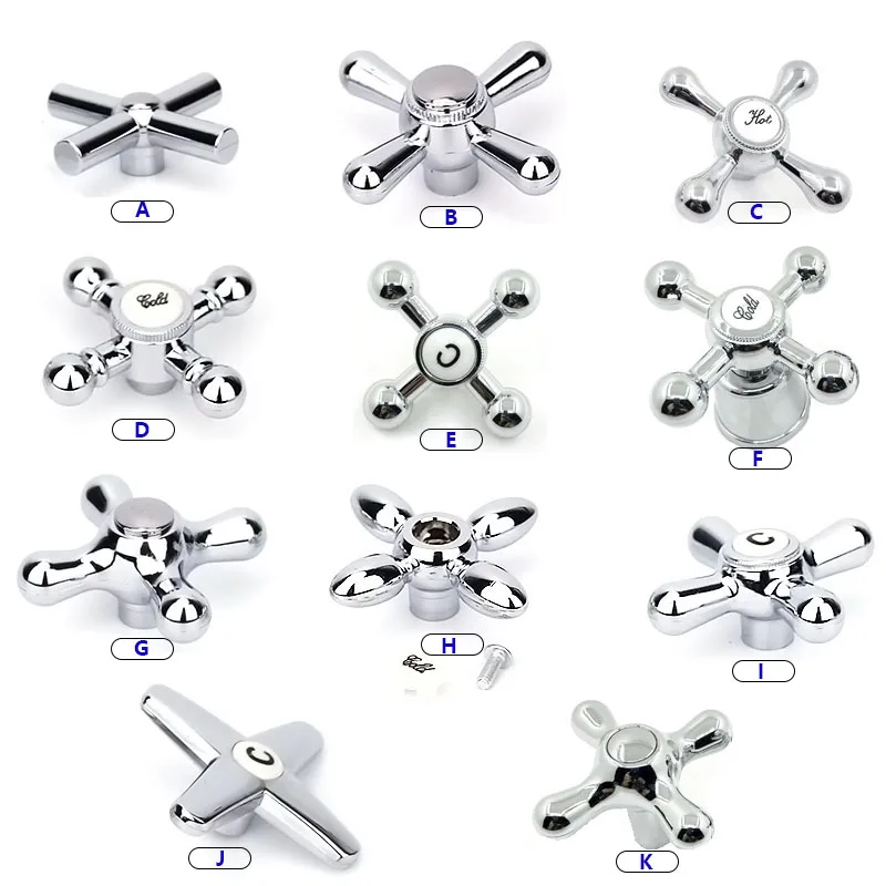 ABS plastic faucet handle Deck faucet switch knob accessories