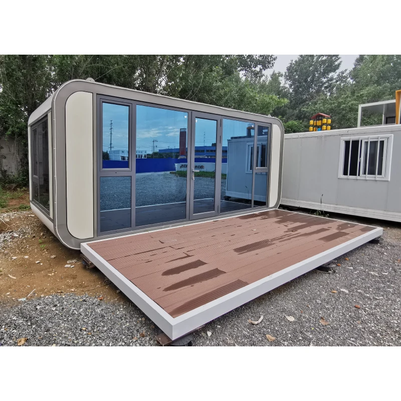 New Type Of Hotels In The Cultural And Tourism Industry Prefabricated Capsule House Commercial Space Airship Pod