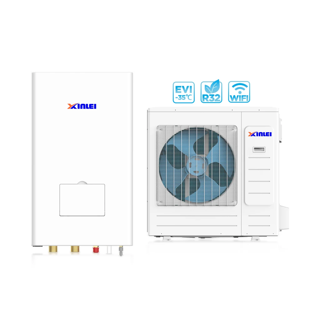 High efficiency Energy Saving Heat Pump Air To Water Heaters R32 Air Source Heat Pump Water Heater