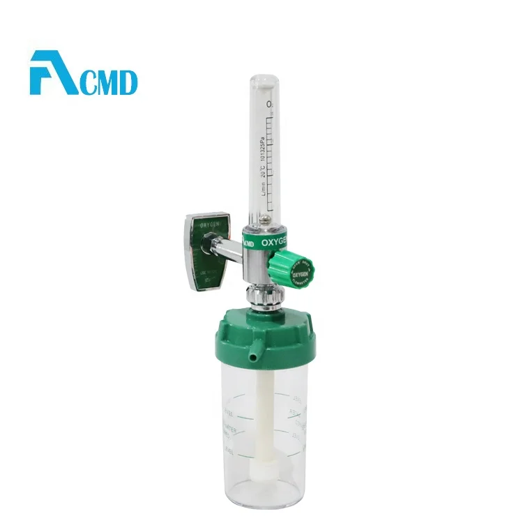 ACMD Factory Supply Stocked Medical Oxygen Flowmeter With Humidifier Oxygen Cylinder Regulator
