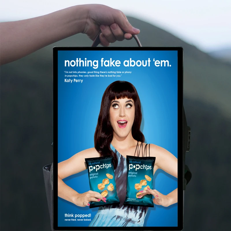 Personal Billboard Backpack Touch Advertising Backpack Walking Mobile Led Backpack Digital Billboard