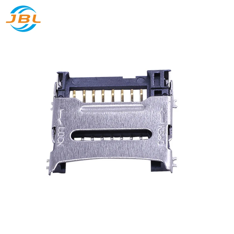 T-FLASH SOCKET 1.6H  1.8H Type TransFlash TF Micro SD Card Socket Adapter Automatic PCB Connector SD card connector