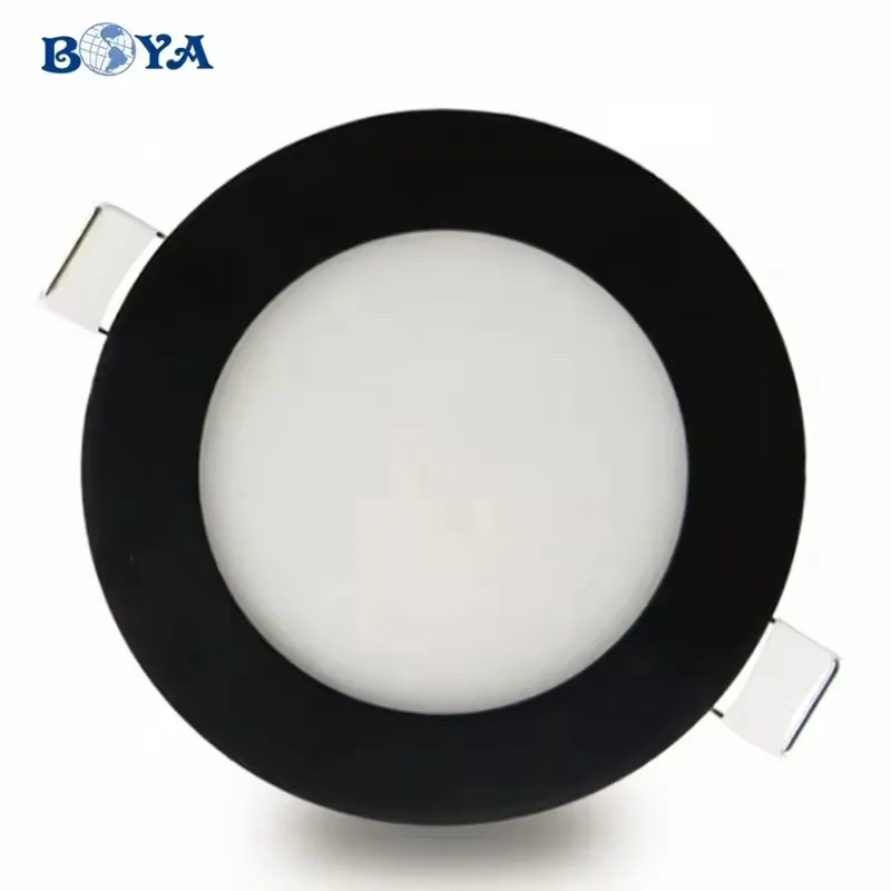 Recessed Round Led Panel Light Manufactures 24W Luminous White Acrylic Body Lamp Lighting Time Warm Office