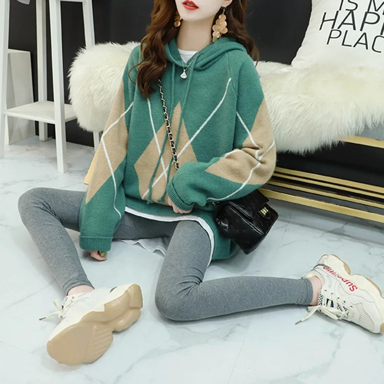 B61634A The new 2019 hoodie for women Korean version popular sweater