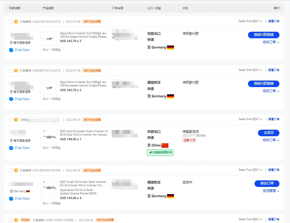 Deye 600w solar Inverter SUN600G3-EU-230 in German warehouse nep 300w 400w 700w 1200w 1300w 1600w 2000w micro inverter