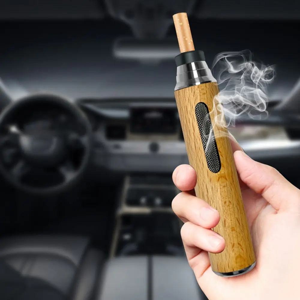 Innovative Car Ashtray: Anti-Ash does not drop ash artifact car lazy cigarette holder smoking free ashtray