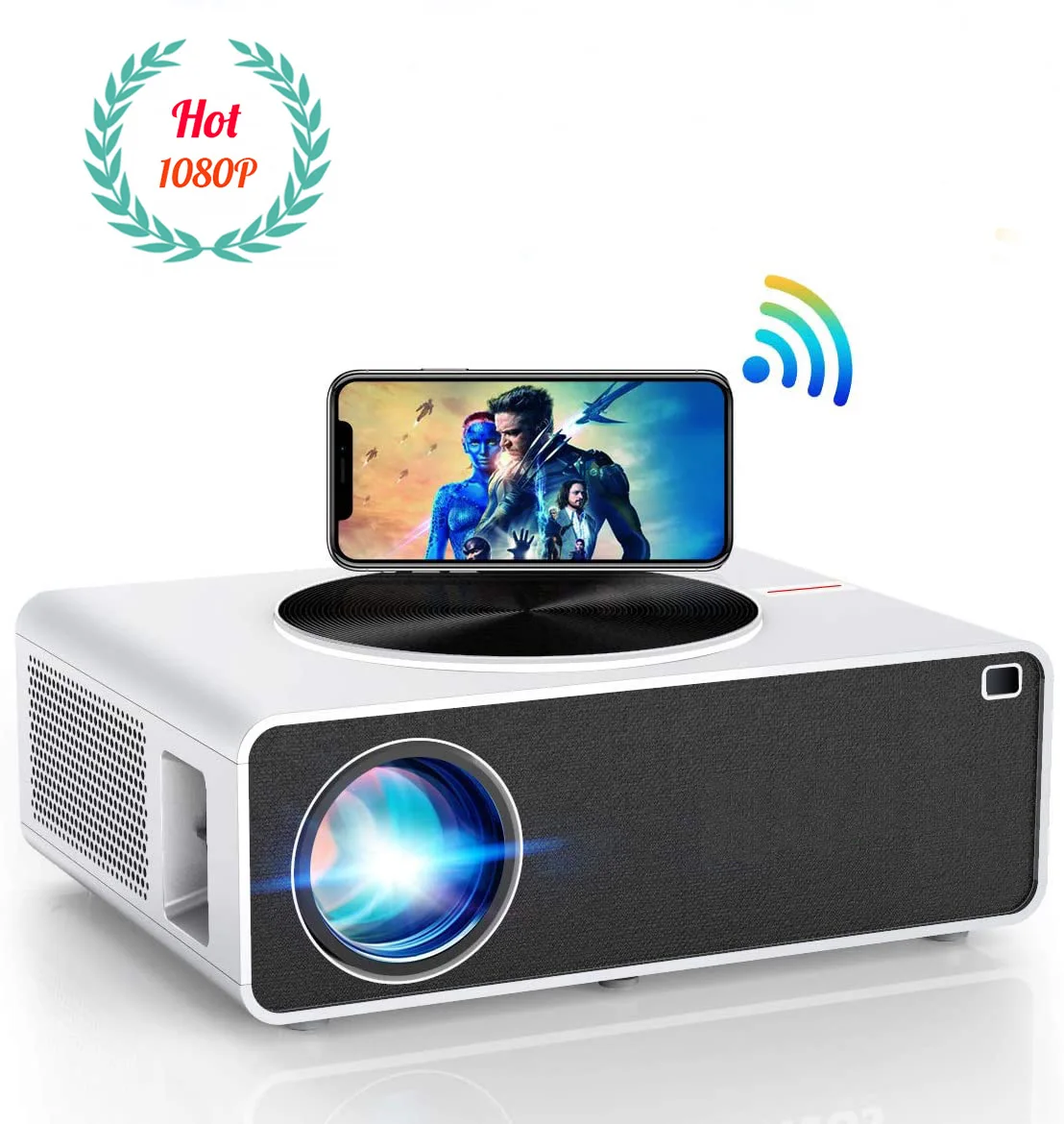 7200 люмен дисплей высокой четкости 1080p FHD проектор для домашнего видео развлечения