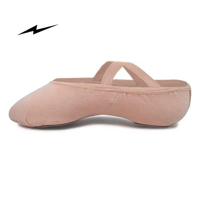 High Quality Ballet Dance Shoes Wholesale Ballet foldable dance shoesCanvas Split