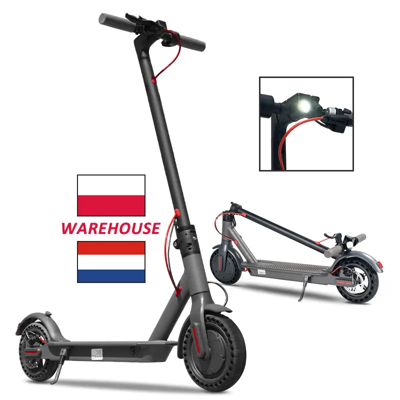 QMWHEEL Europe Warehouse High Quality 8inch Scooters Electrico Adulto M365 Escuter Electric Scooter Eu