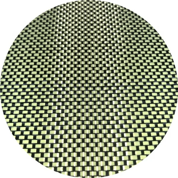 Plain Kevlar Carbon Fiber Hybrids Fabric