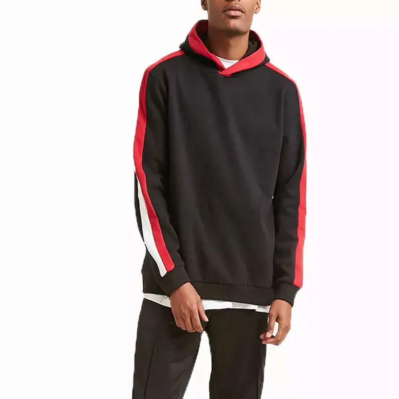 Custom Logo Hoodie Soft Gym Hoodie Men Blank Plain Plus Size Hoodies for Men