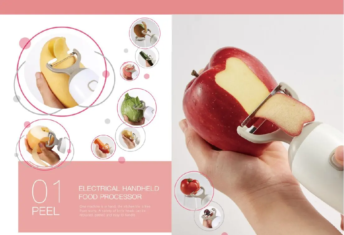 Fruit Vegetable Peeler hot selling wireless electric peeler