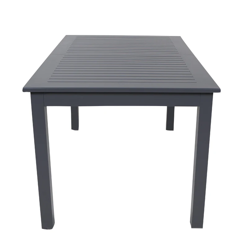 Outdoor Patio Dining Table Modern Garden Table Professional Powder Coated Metal Tables