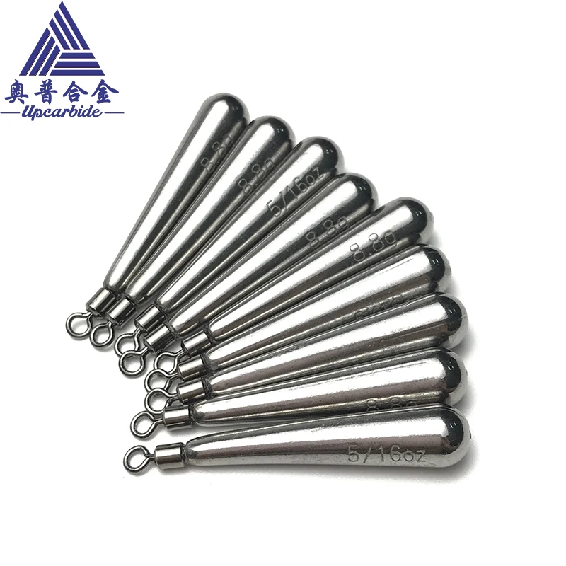 3.5-28g Fishing Weight Cylinder Bass Fishing Accessories Tungsten Drop Shot Weights