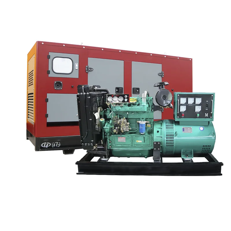 Бесшумный дизельный генератор 60kva электрический 50kw сделано в Китае