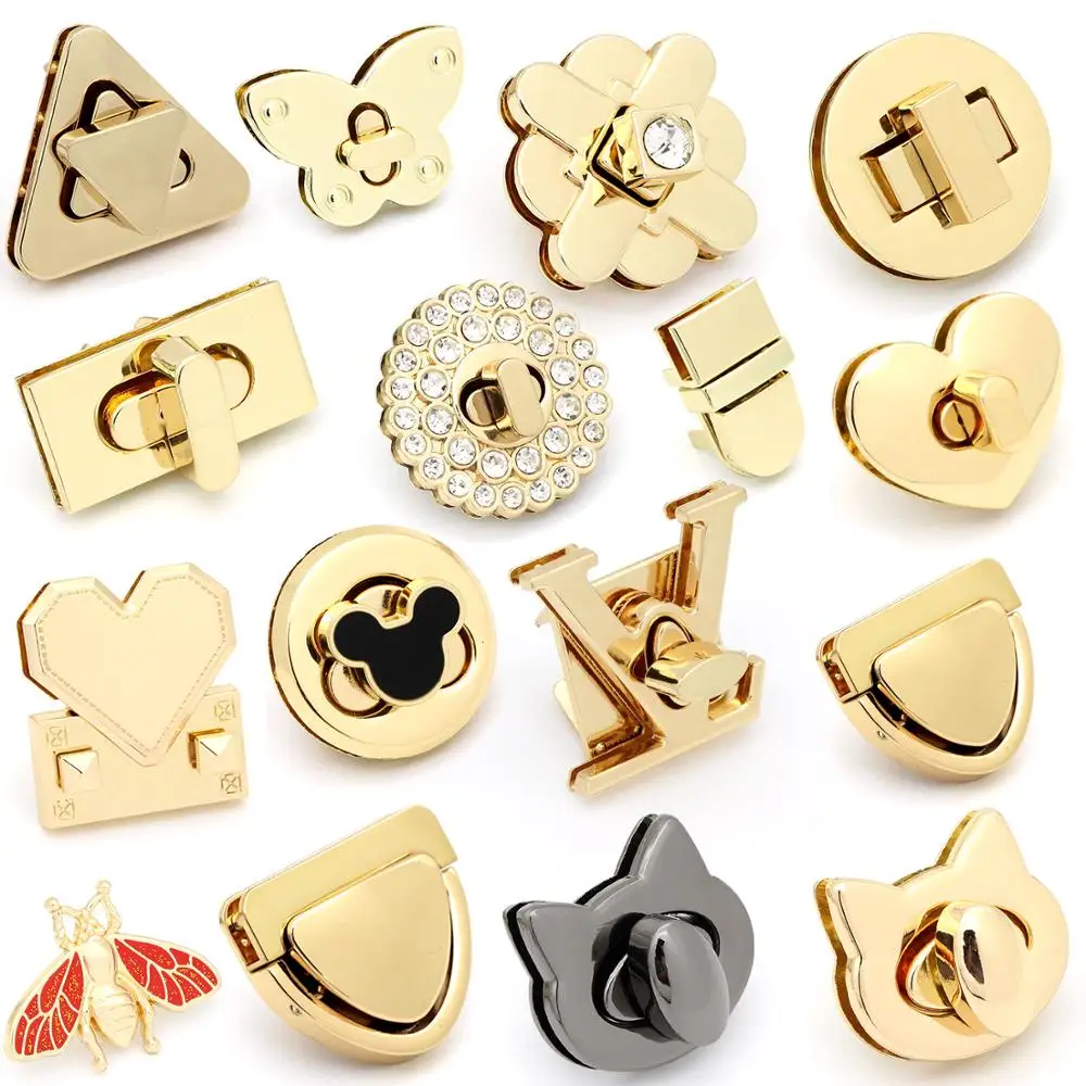 
Custom hardware lock for handbag swivel metal bag wholesale 