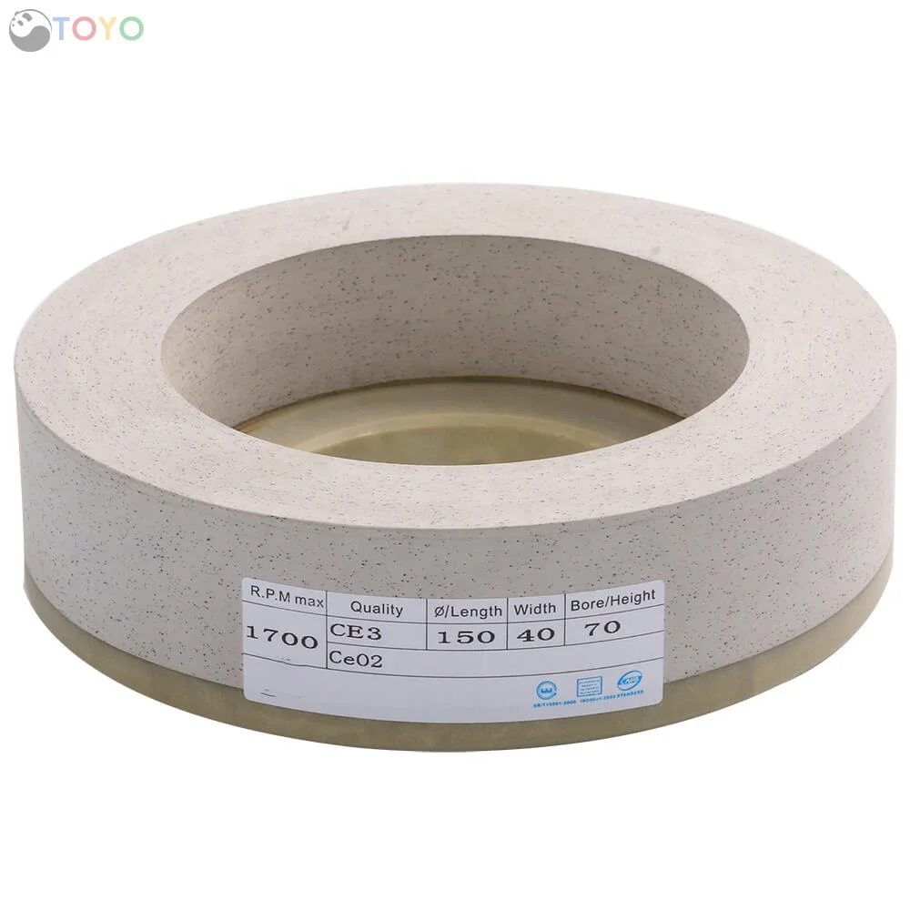 China Wool Hard Felt Material Abrasive Grinding Buffing Polishing Wheel for Glass