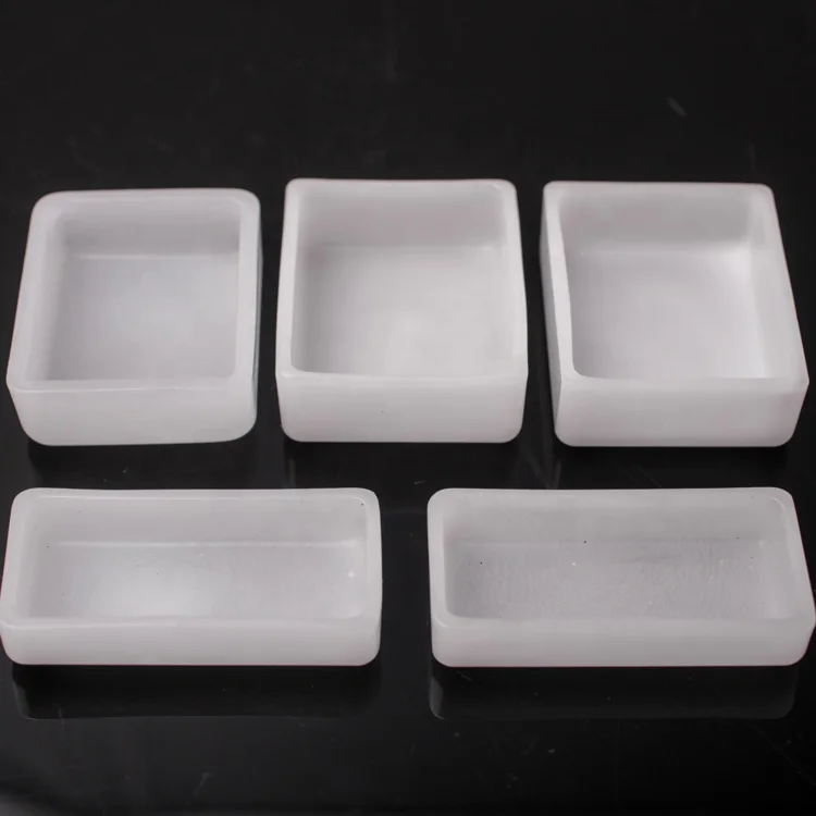 SUCCESS Laboratory Use Milky White Quartz Crucible Fused Silica Quartz For Heating Creuset De Silice