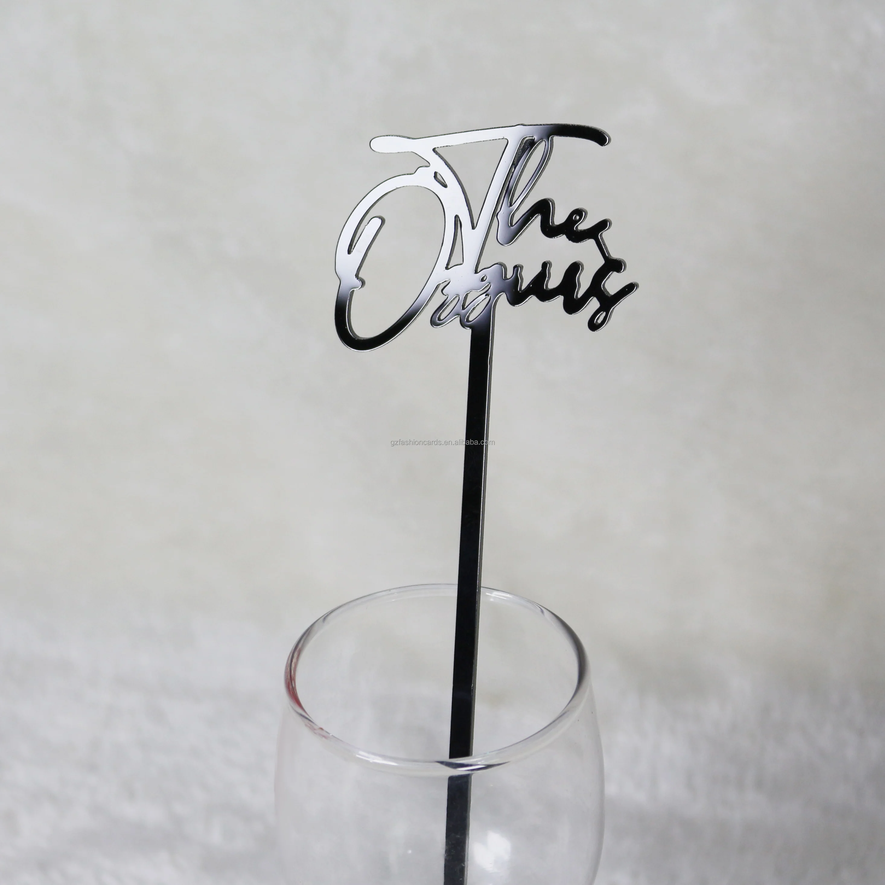 Акриловая мешалка для напитков под заказ