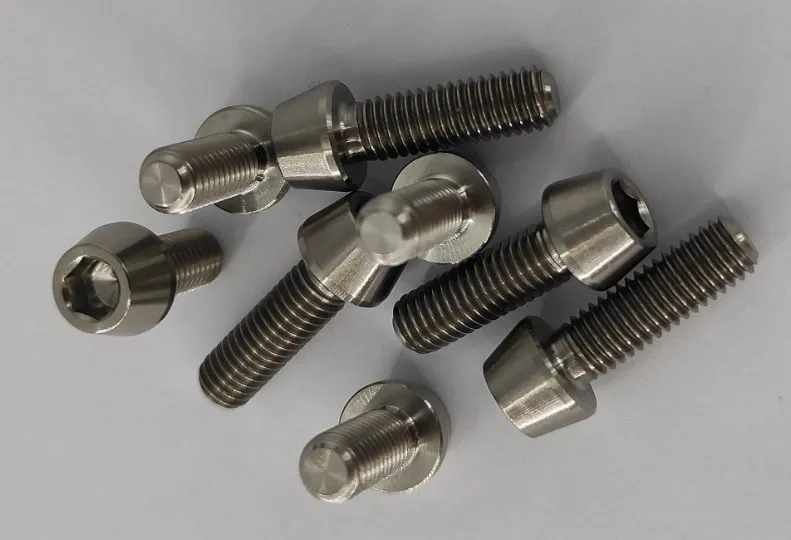 titanium bolts 5x16 titanium socket head bolt din912 titanium alloy bolt