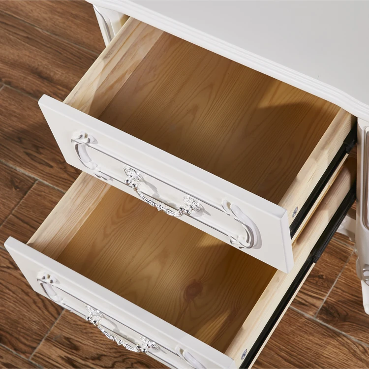 Home Furniture Modern Wood Frame Luxury Night Stand Bedside Table