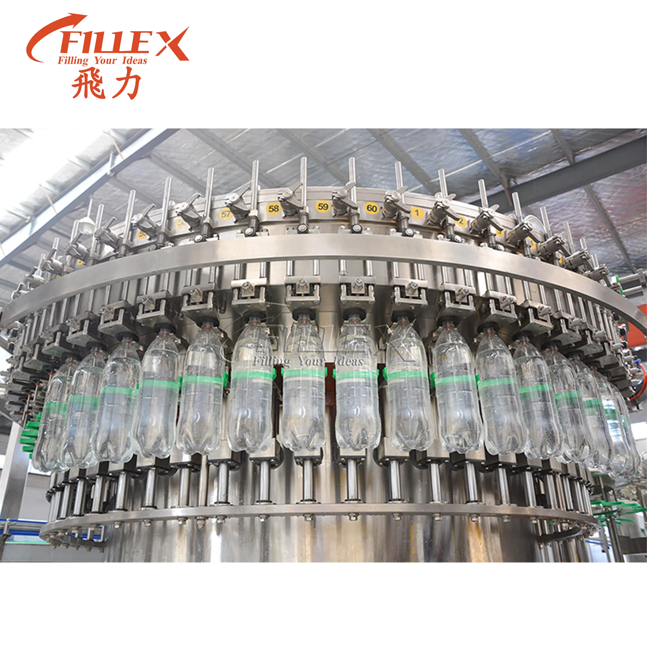 Carbonated Cola Drinks Making Equipment Fanta Plastic Bottle Filling Machine