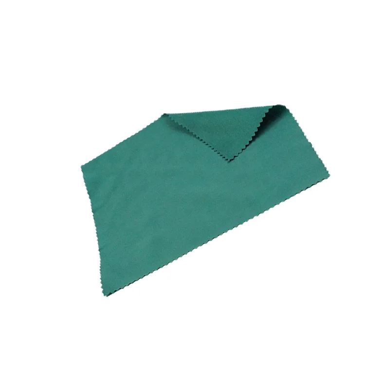 Simple styles custom spectacle wiping cleaning cloth wholesale 80% polyester+20% nylon material fabric glasses lens cloth