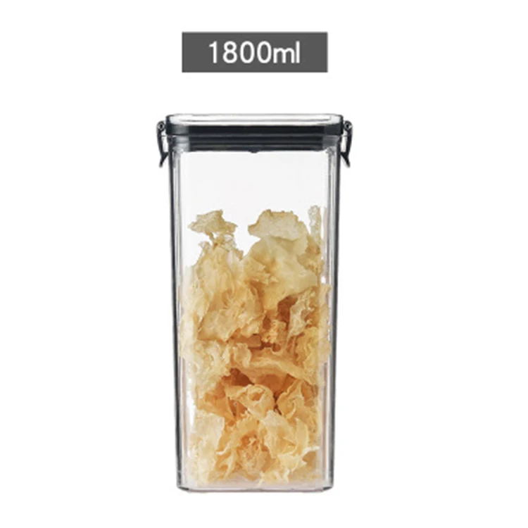 Plastic Airtight Jar Dry Grain Storage Tank Food Airtight Container