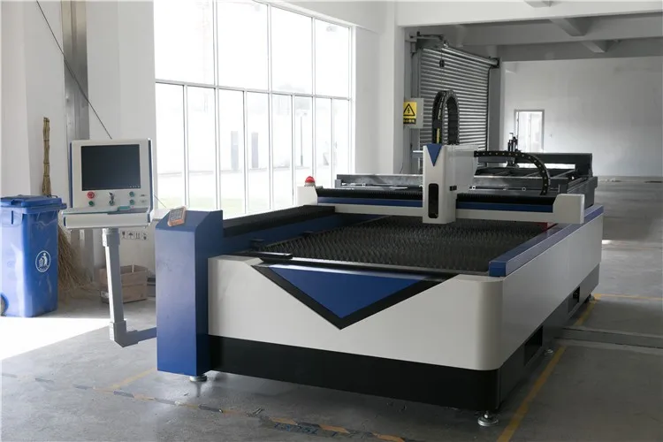 gweike Economical  Series 1500w fiber laser cutting machines for stainless steel in our factory