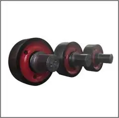 cement plant support wheel support roller for rotary kiln