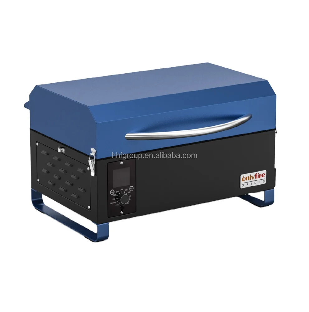 Customn professional griddle grill with warming rack home pellet bbq smokeless grill