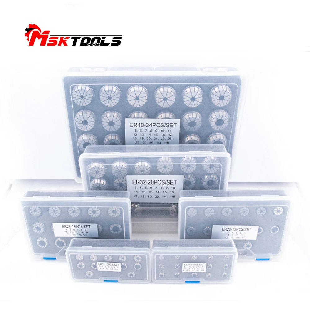 Strong Clamping Force HRC48 Er20 Clamp Collet