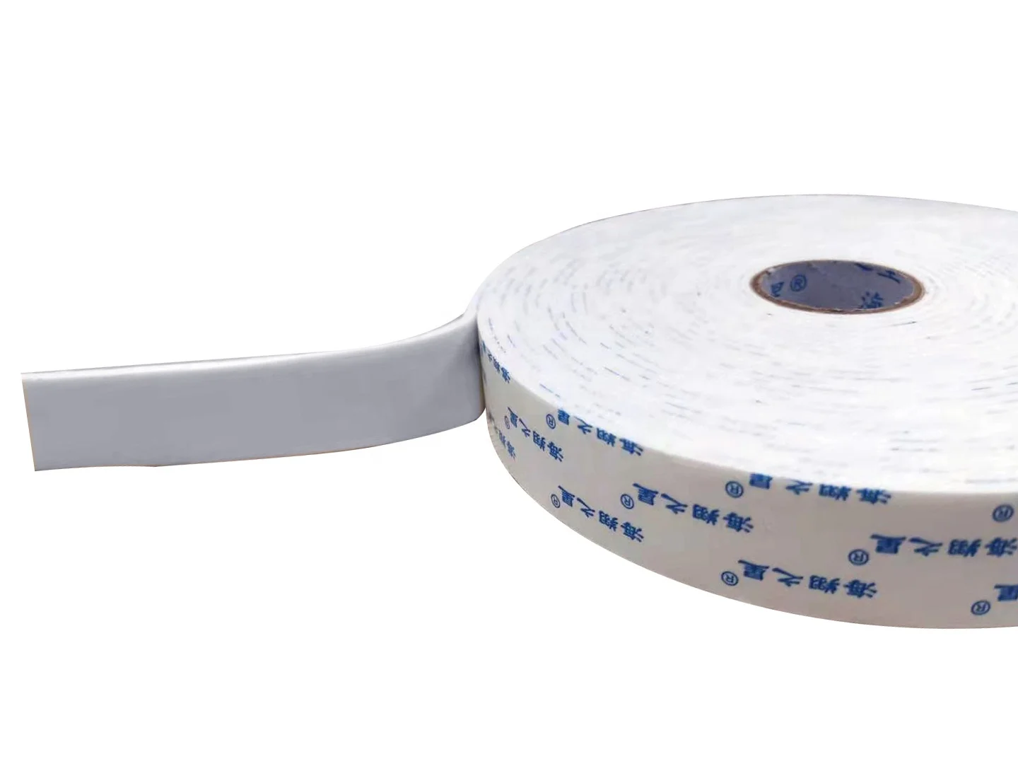 Sponge double-sided tape bias tape high viscosity taper fixed wall foam tape thickened 1MM white two-sided foam adhes