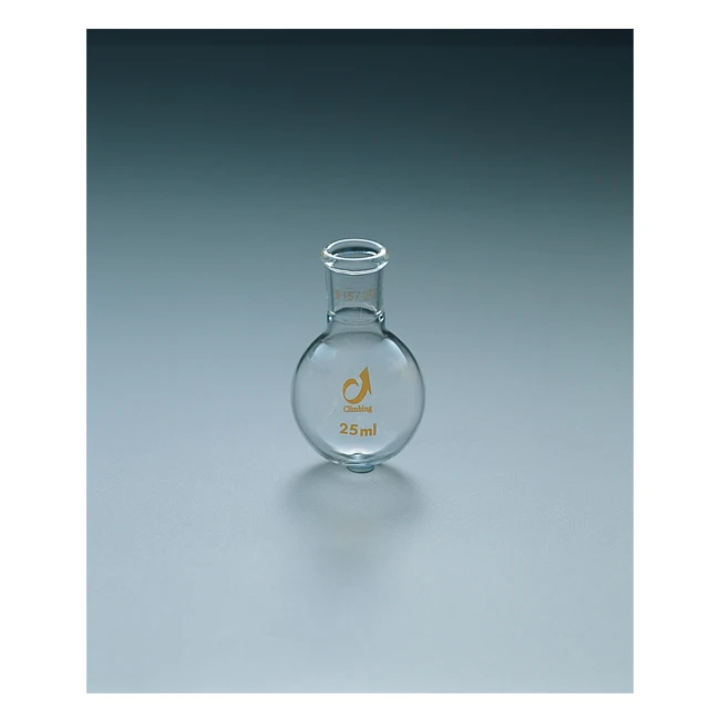 Стеклянная объемная портативная колба с отопительными жидкостями, реагирующими на химические реакции