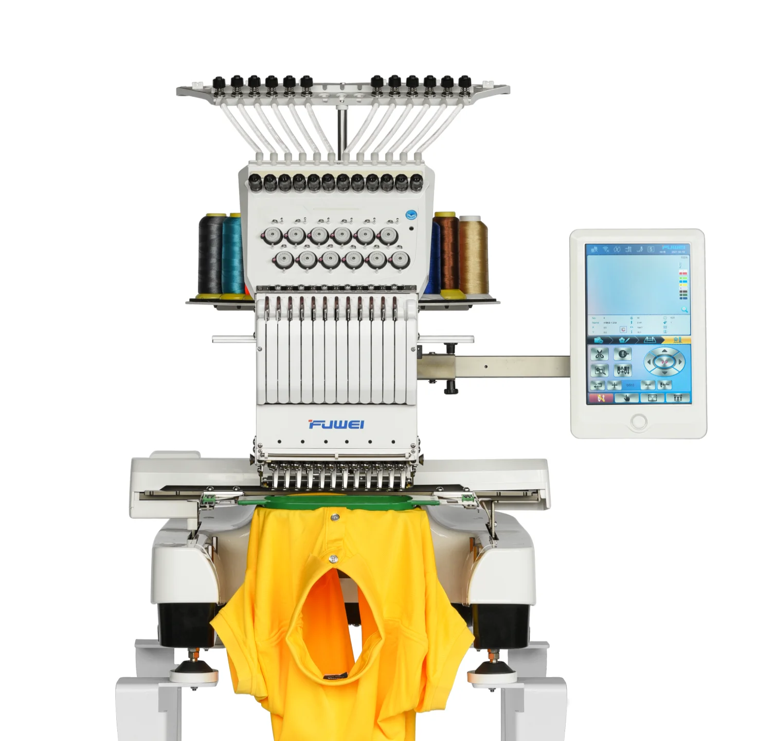 FUWEI emb ct1204 embroidery machine professional and industrial embroidery machine cable fw1501r