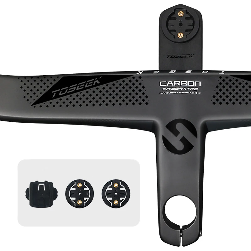 factory direct good quality road bike parts inner cable handlebar integrated light carbon handlebars