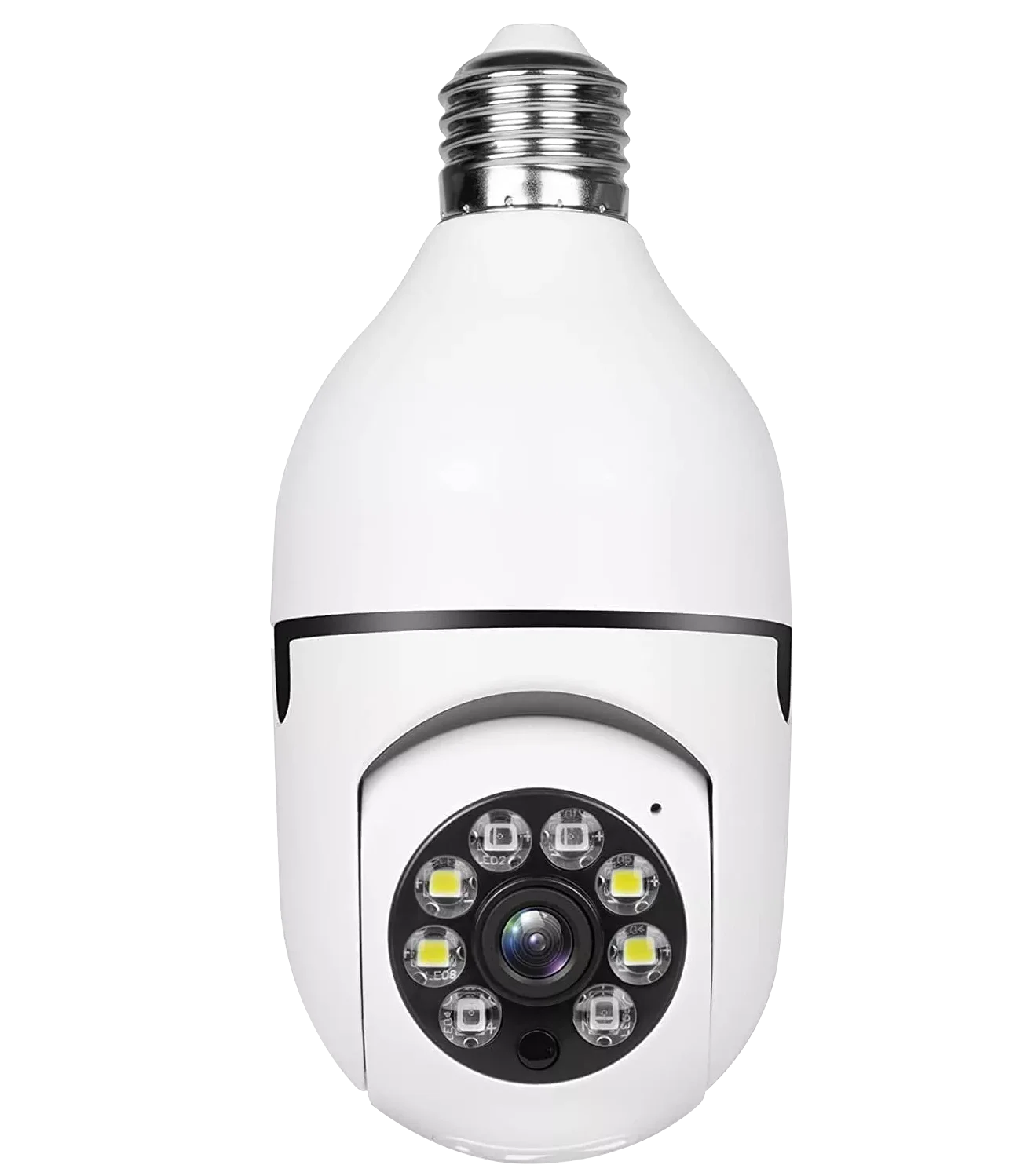 Home Smart Wireless IP Hd 360 Degree Surveillance Camera Style Light Bulb Wifi Camera Security Cctv Network Camera