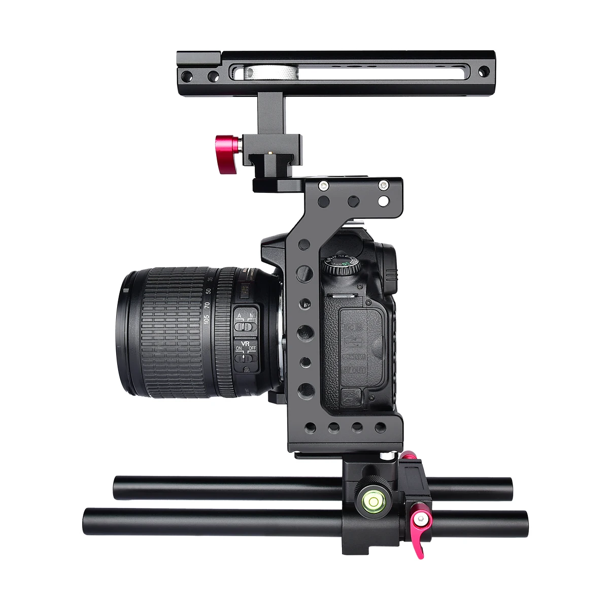 Оптовая продажа, профессиональный корпус из алюминиевого сплава для камеры DSLR для фотоаппарата Canon 5D