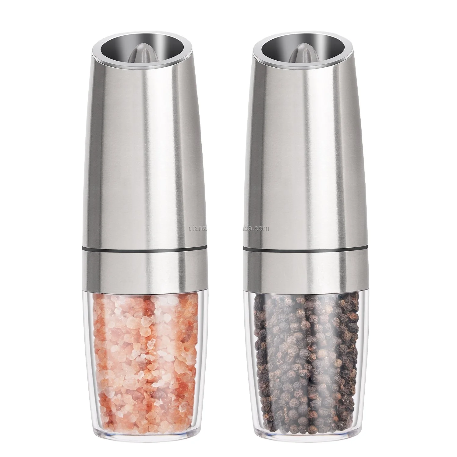 factory direct sale battery operated salt and pepper grinder set