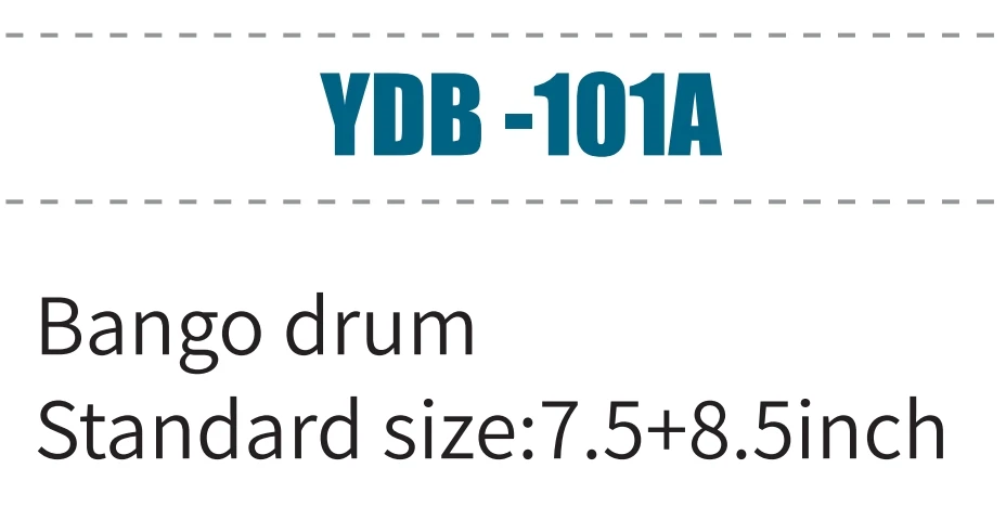 Beginner-Friendly Bongo drums Easy-to-Learn Features Bongo drums YDB-101A