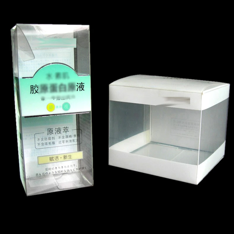 
Chinese manufacturer candy box pet chocolate box pet window clear pvc flowers box 