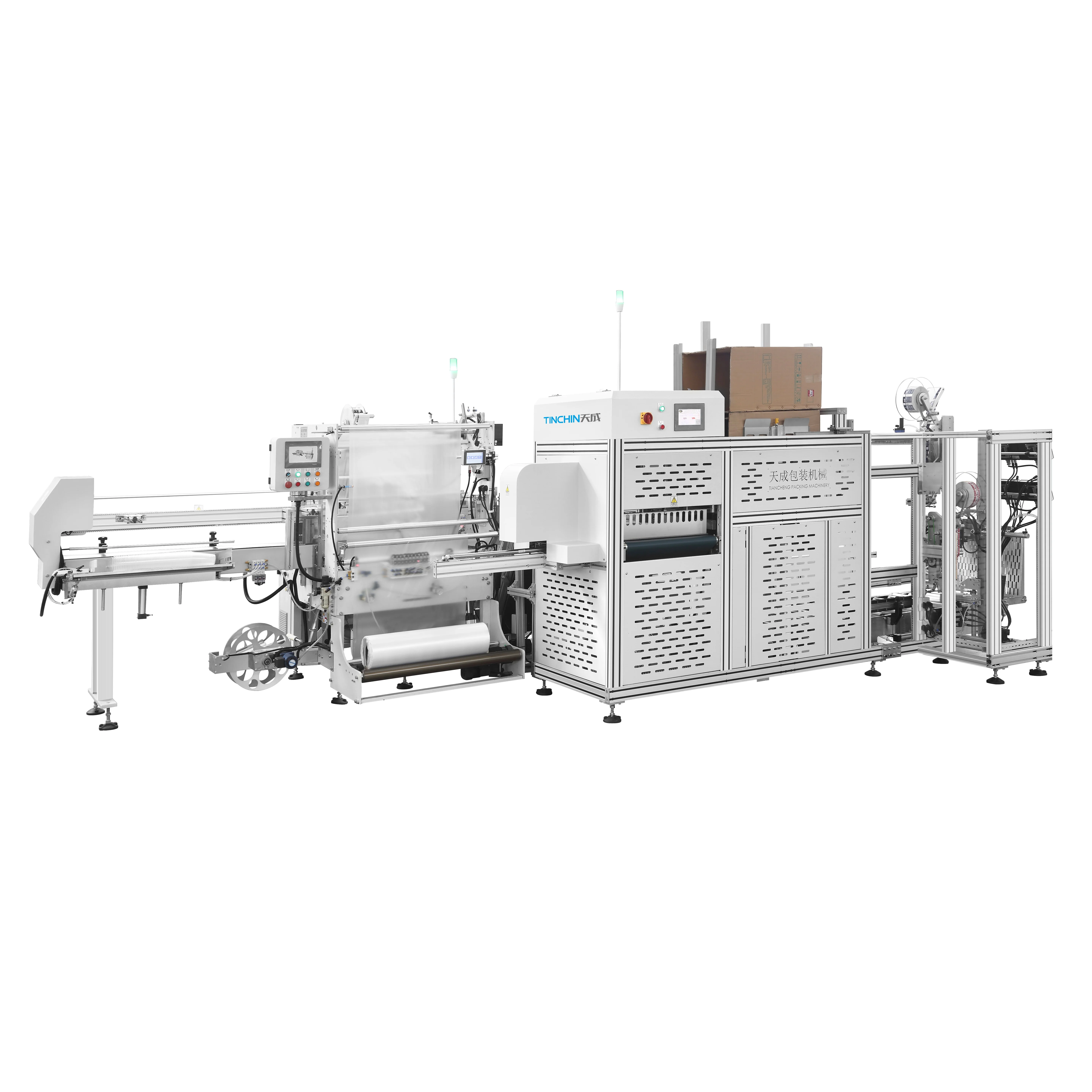 High Quality Disposable Plastic Cup Auto Packing Machine For Packing Plastic Cup