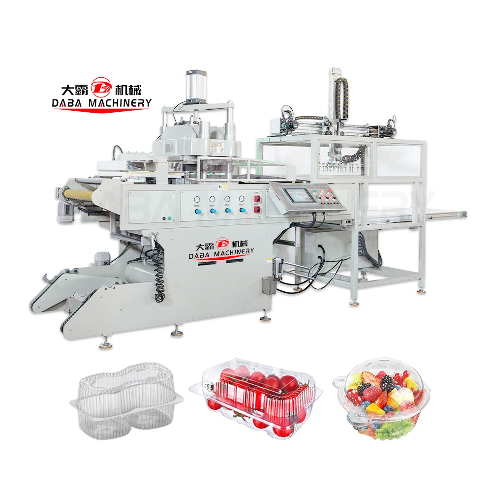 DB-51/62  maquinas termoformadoras de tipo pequrio para pla