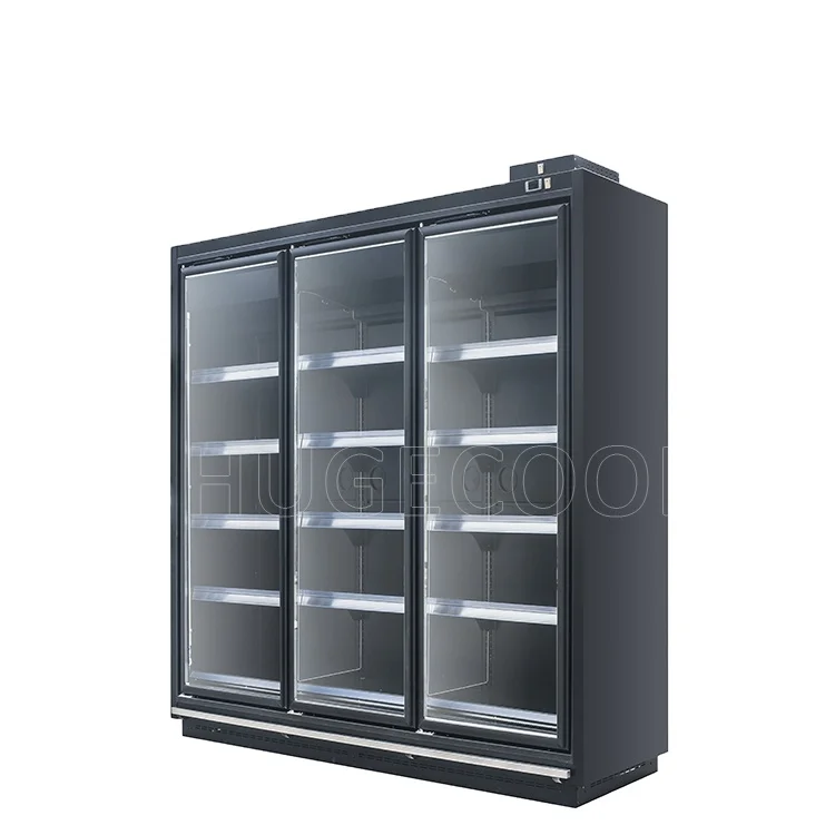 Supermarket Display Fridge Open Chiller For Drinks