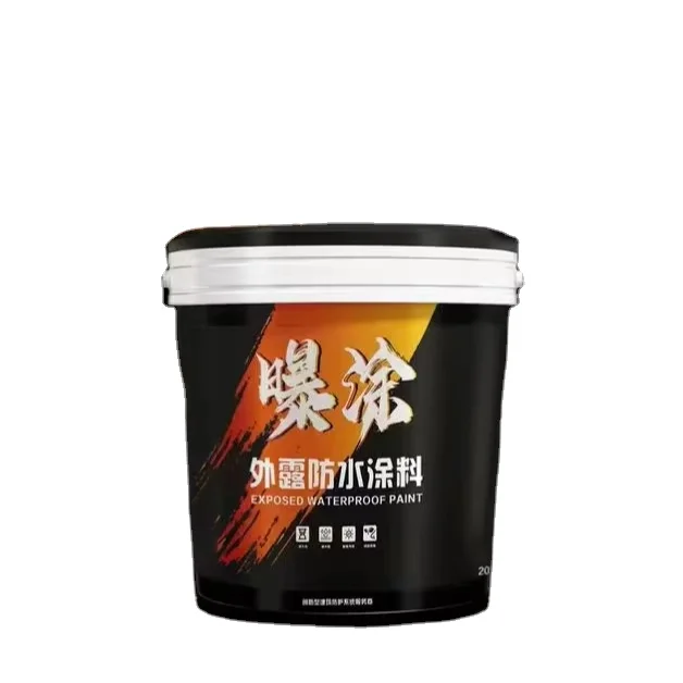 Water Heat Resistant Waterproofing Waterproof Liquid Paint For Waterproofing Roof Exterior Concrete Walls